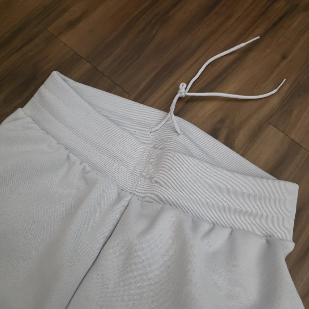 Adidas White Athletic Track Pants - Picture 2 of 3